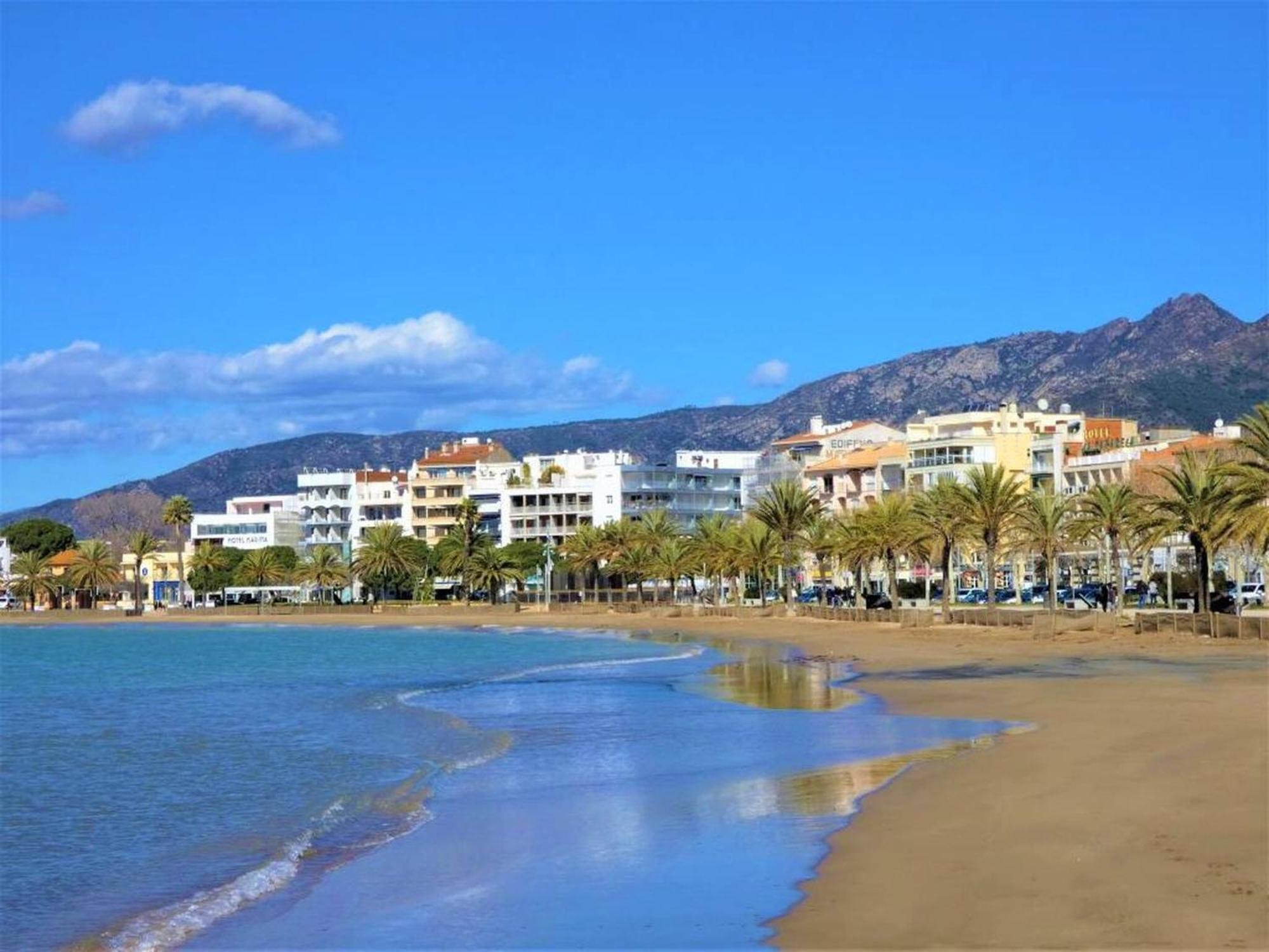 Apartamento En Roses A 2 Min De La Playa Con Vistas Al Mar Av-18 Girona Eksteriør bilde